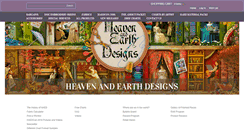Desktop Screenshot of heavenandearthdesigns.com